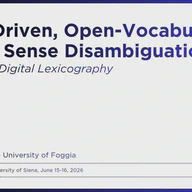 LLM-Driven, Open-Vocabulary Word Sense Disambiguation for Latin Digital Lexicography