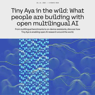 Cross-Lingual Word Sense Disambiguation with Tiny Aya